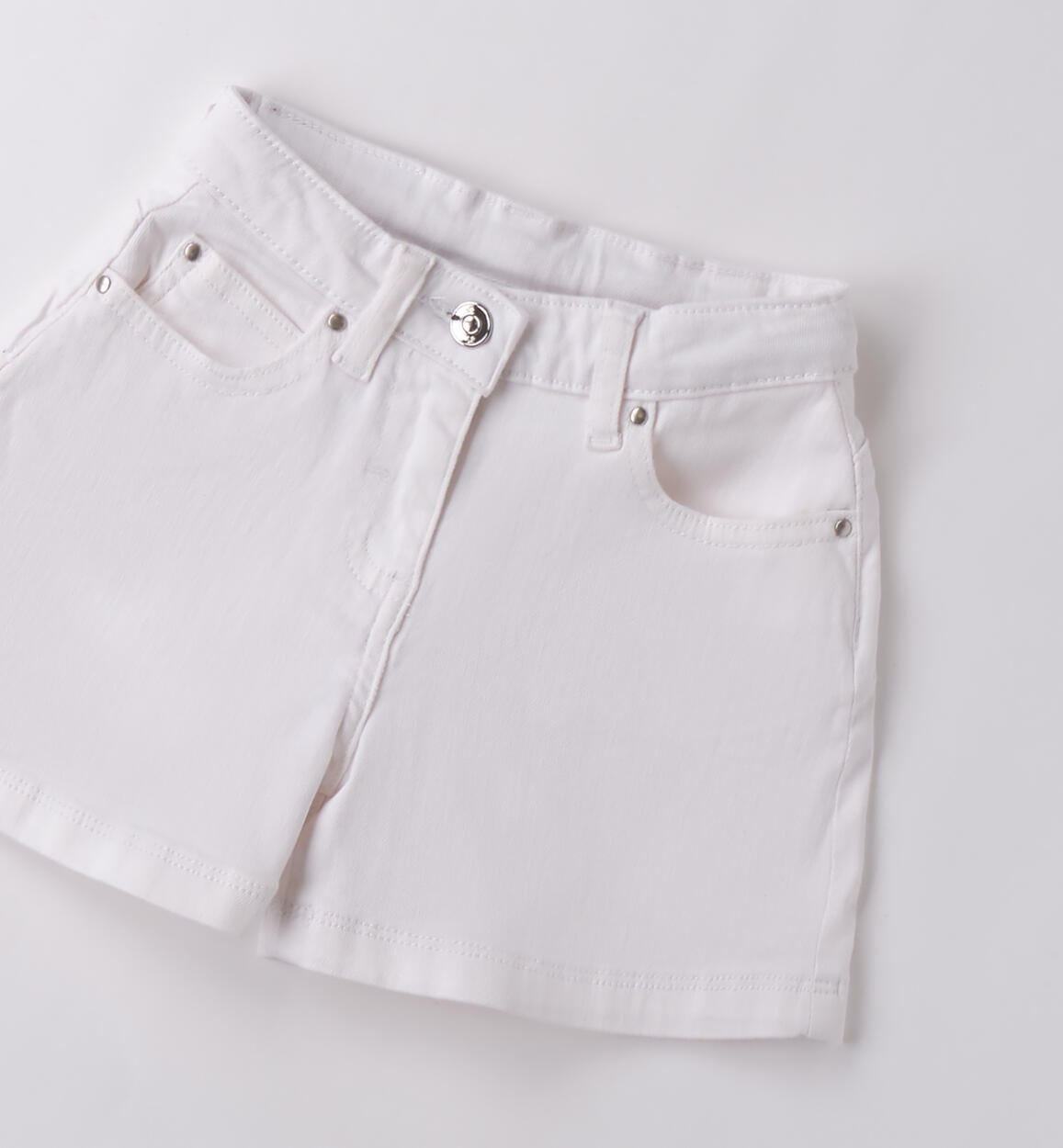 Pantaloncini per bambina BIANCO-0113 - 1590B32700