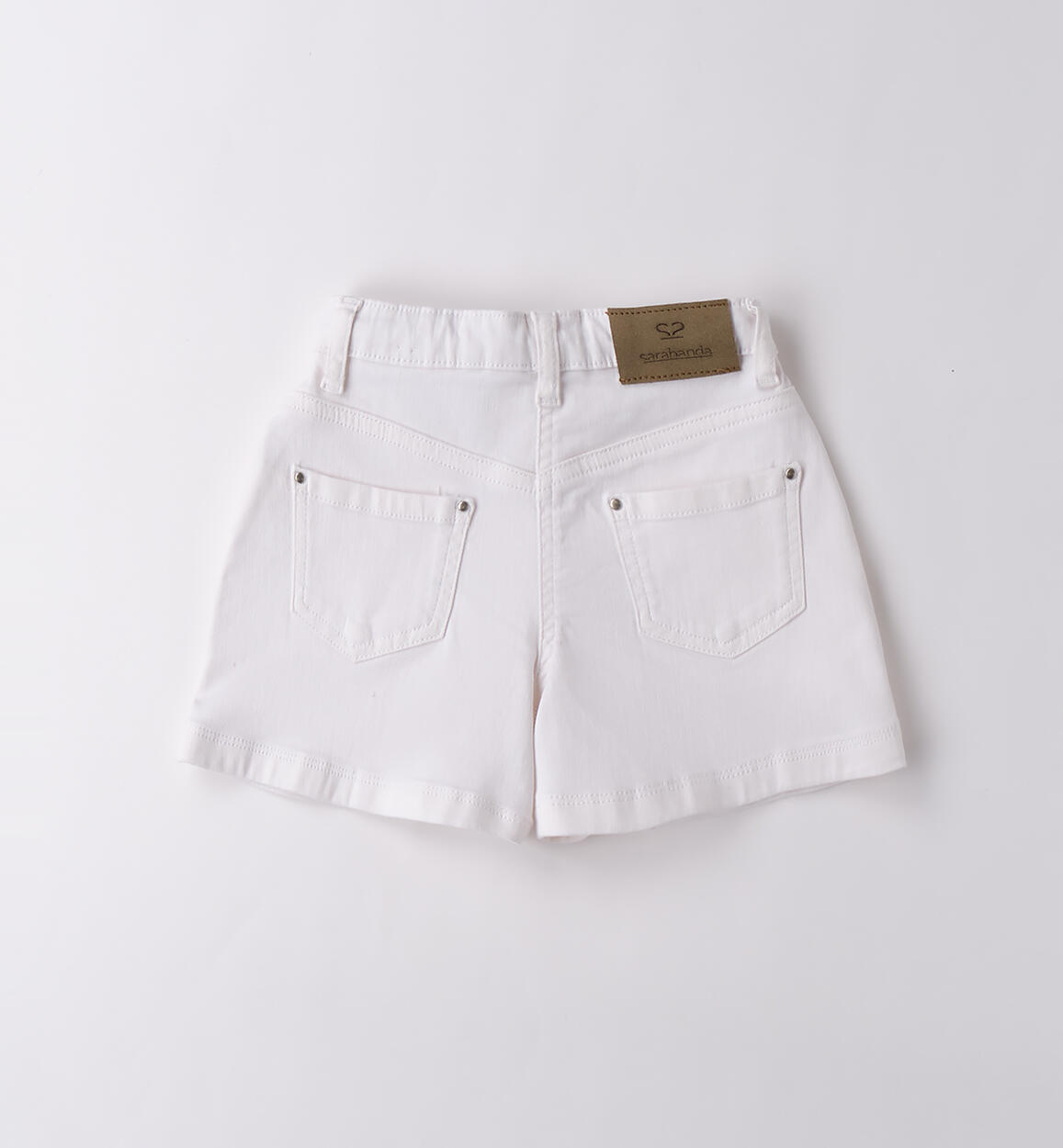 Pantaloncini per bambina BIANCO-0113 - 1590B32700