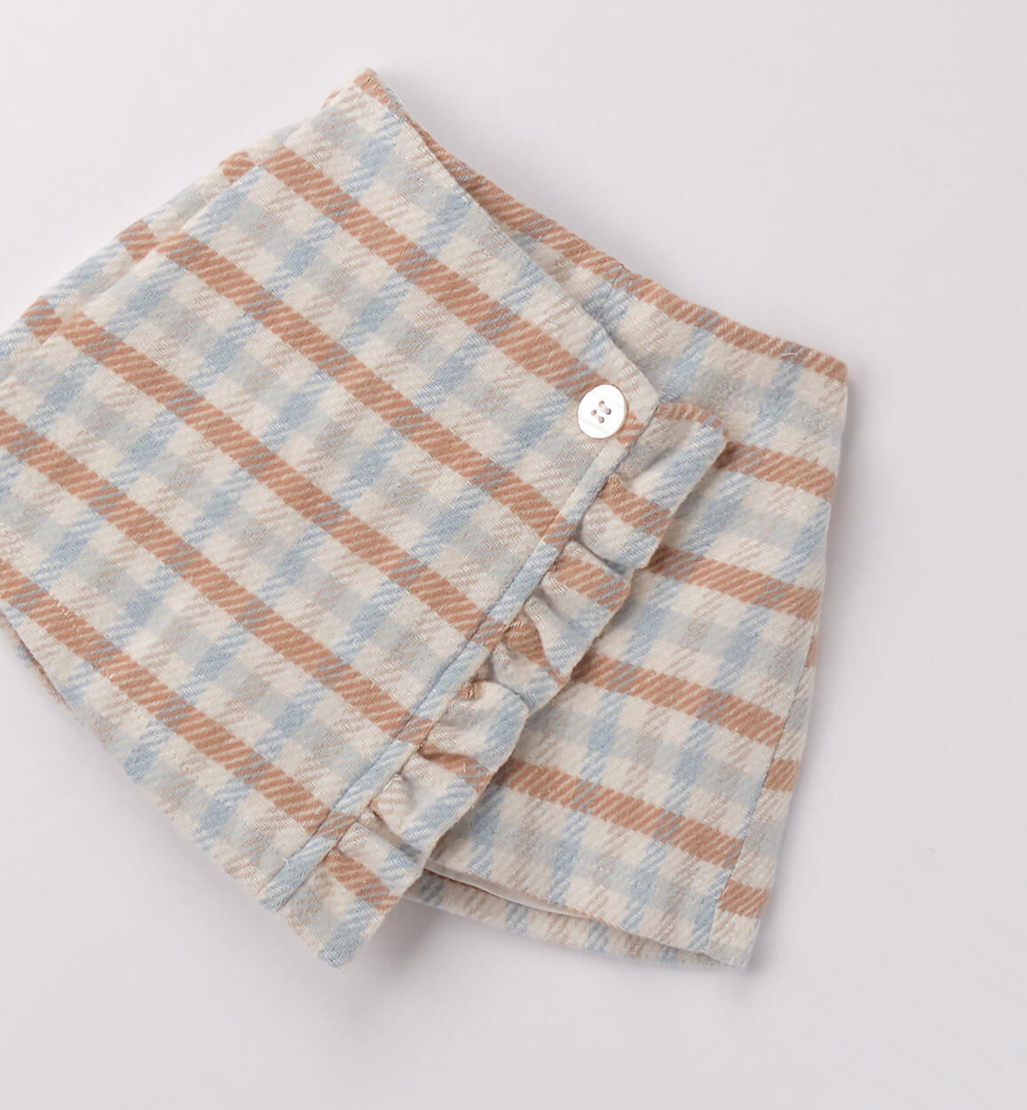 Pantaloncino a quadri per bimba WINTER SKY-3942 - 0583F74300