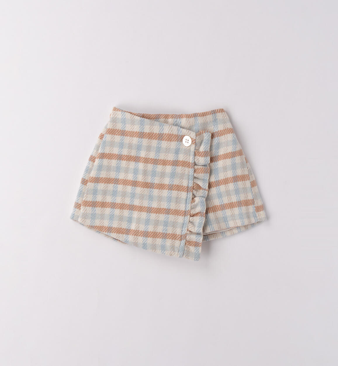 Pantaloncino a quadri per bimba WINTER SKY-3942 - 0583F74300