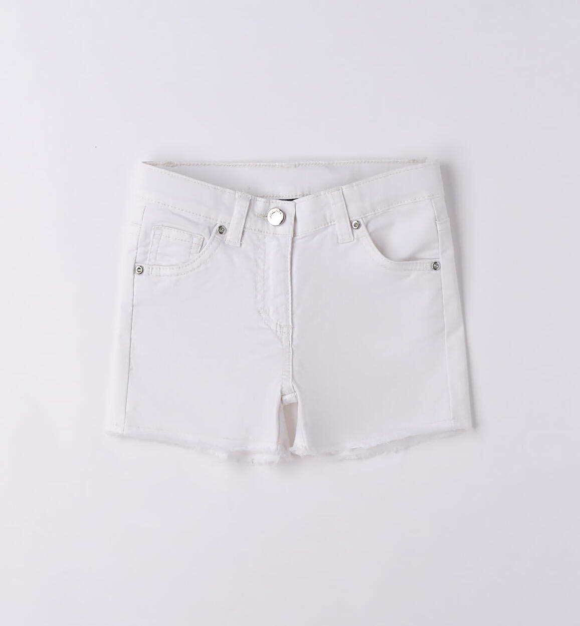 Pantaloncino slim bambina BIANCO Sarabanda
