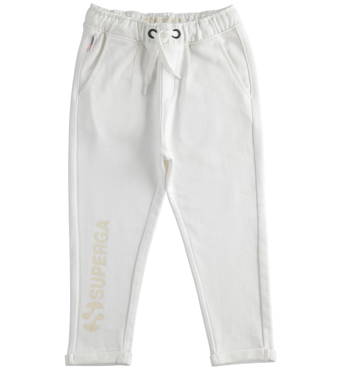 Pantalone baggy Superga BIANCO SUPERGA ICON