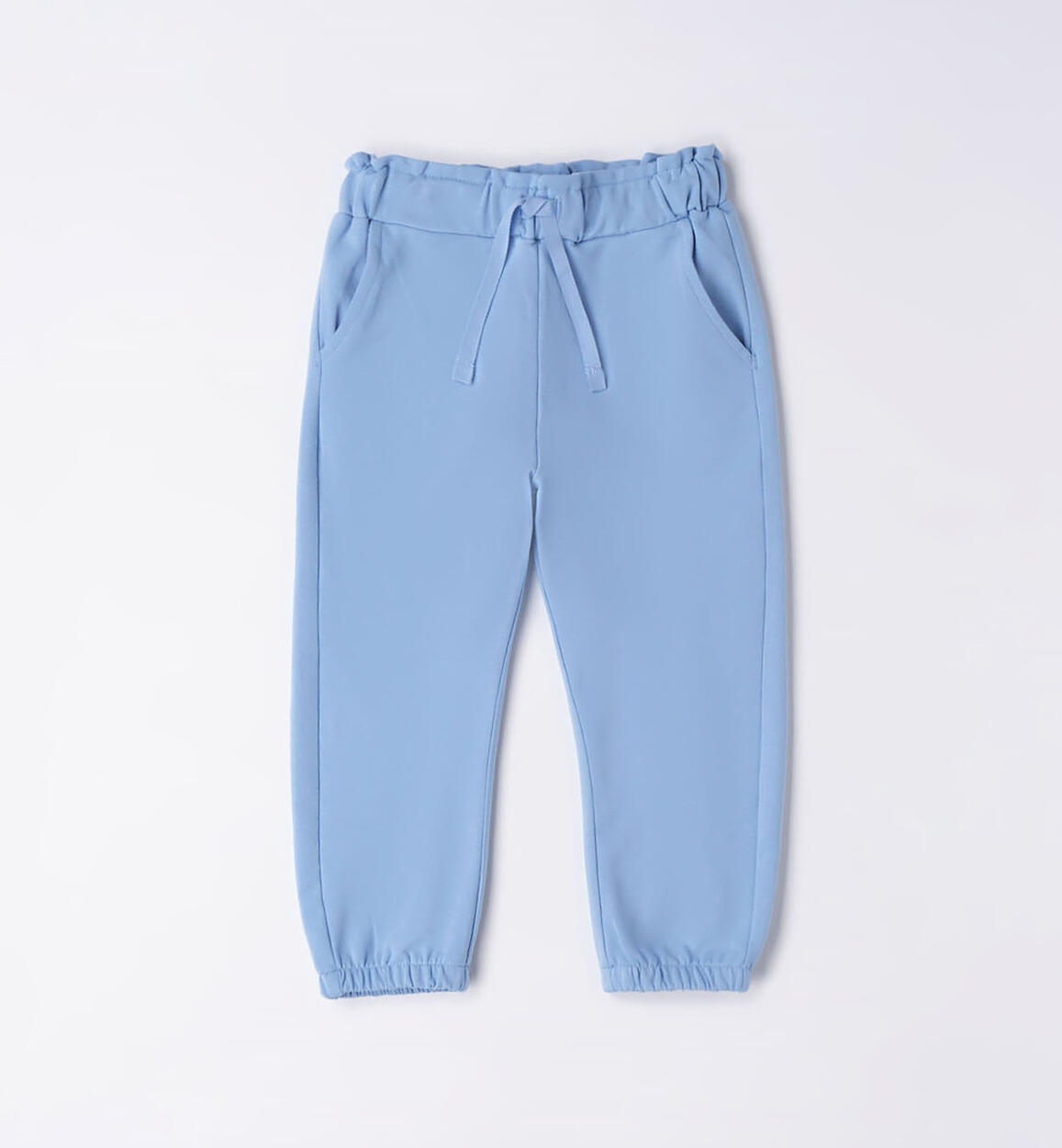 Pantalone bambina in felpa BLU iDO