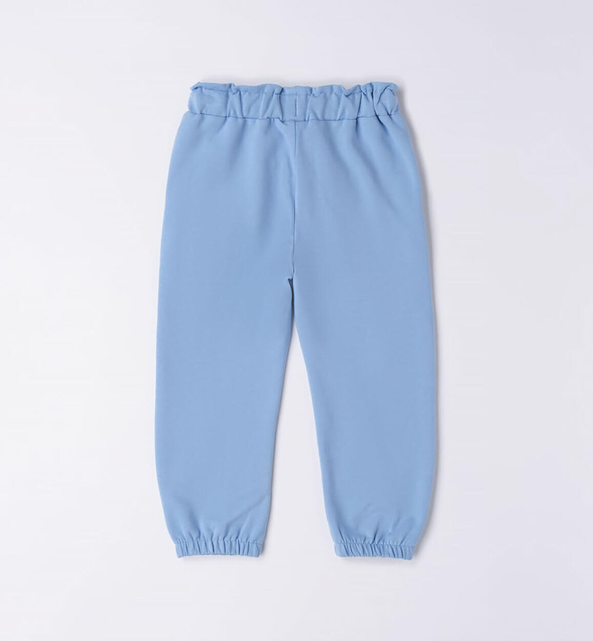 Pantalone bambina in felpa AZZURRO-3624 - 1584634100