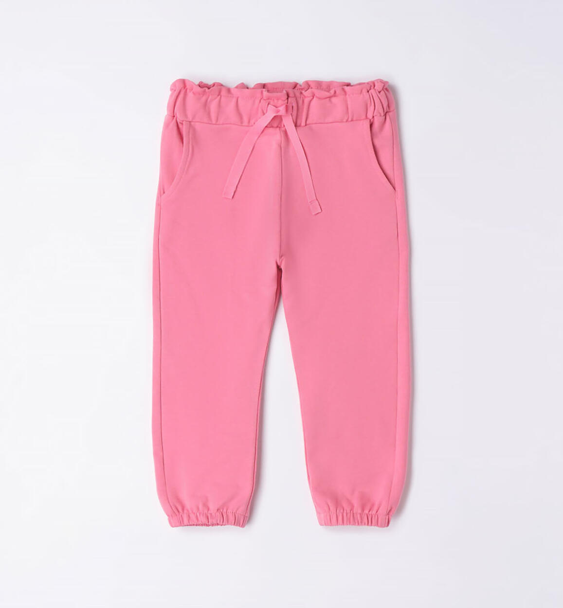 Pantalone bambina in felpa ROSA iDO