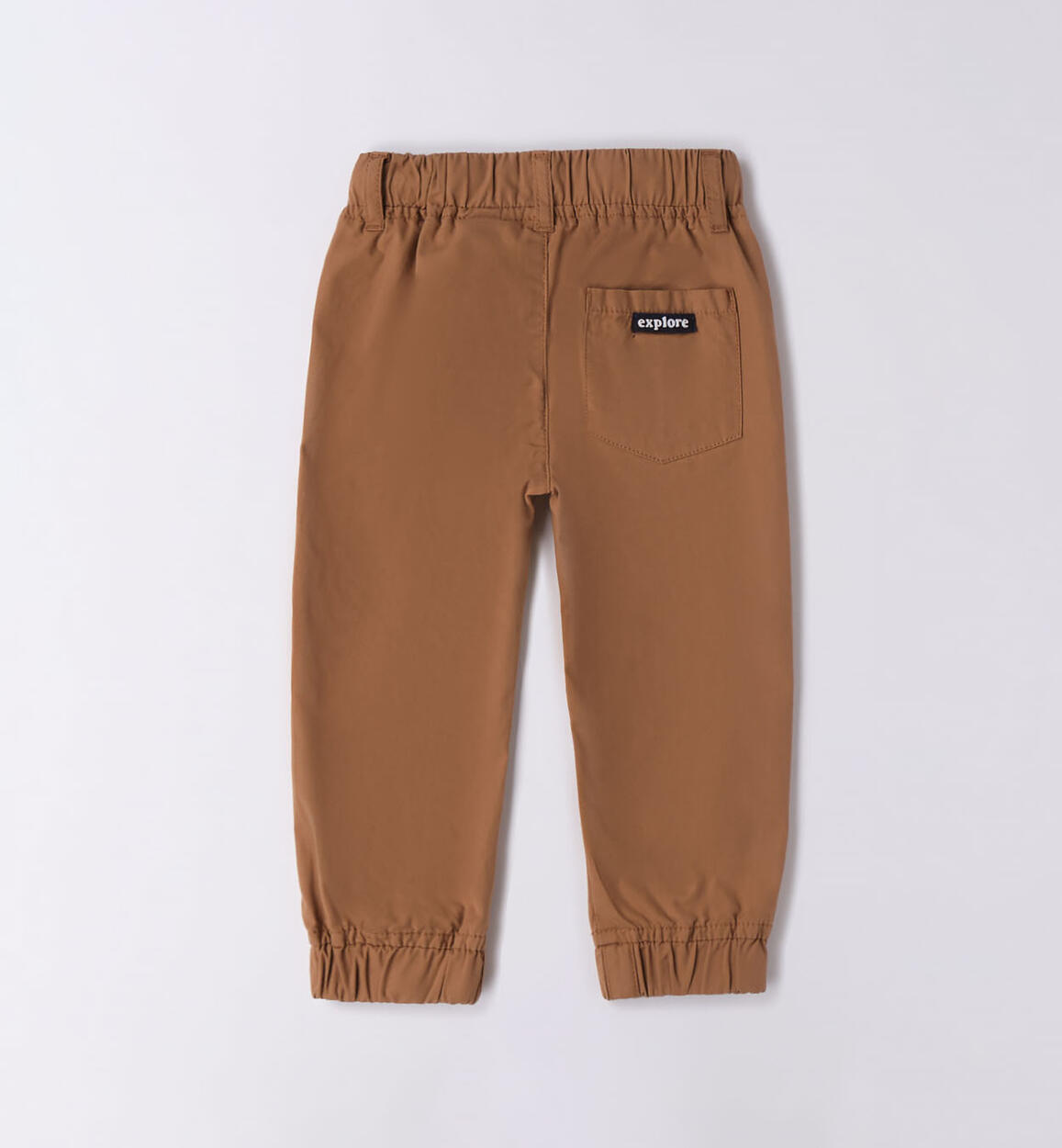 Pantalone bambino 100% cotone DARK BEIGE-0818 - 1224624400