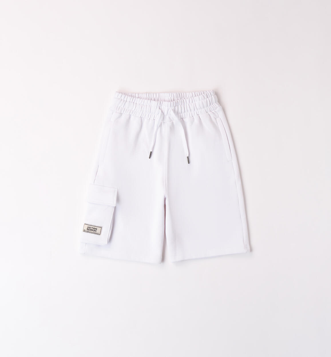 Pantalone basket in felpa unisex BIANCO iDO