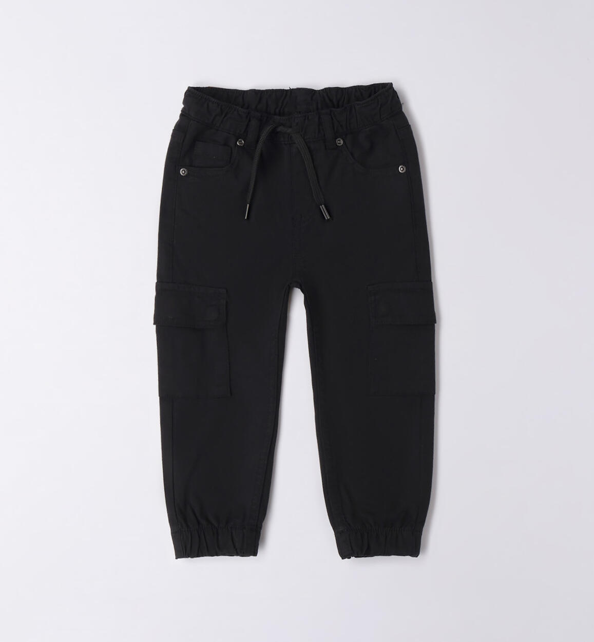 Pantalone cargo bambino NERO iDO