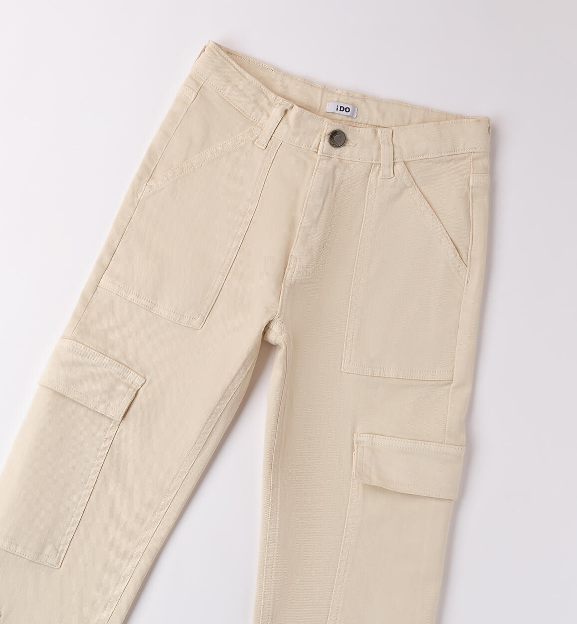 Pantalone cargo per ragazzo ECRU-0124 - 2524B64700