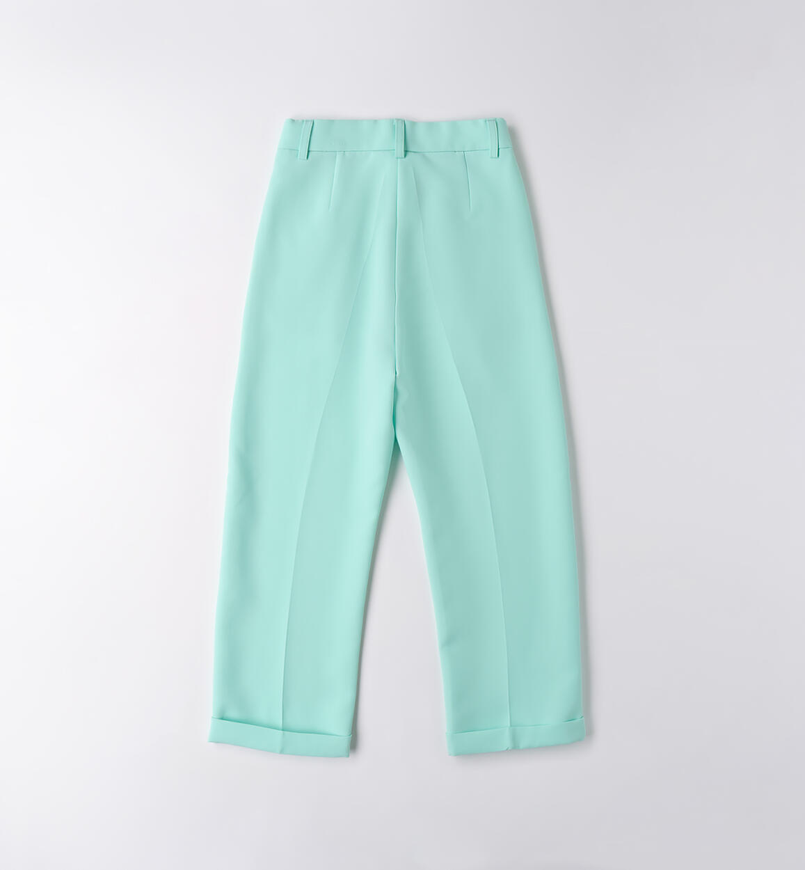Pantalone cerimonia ragazza VERDE CHIARO-4634 - 2564B73400