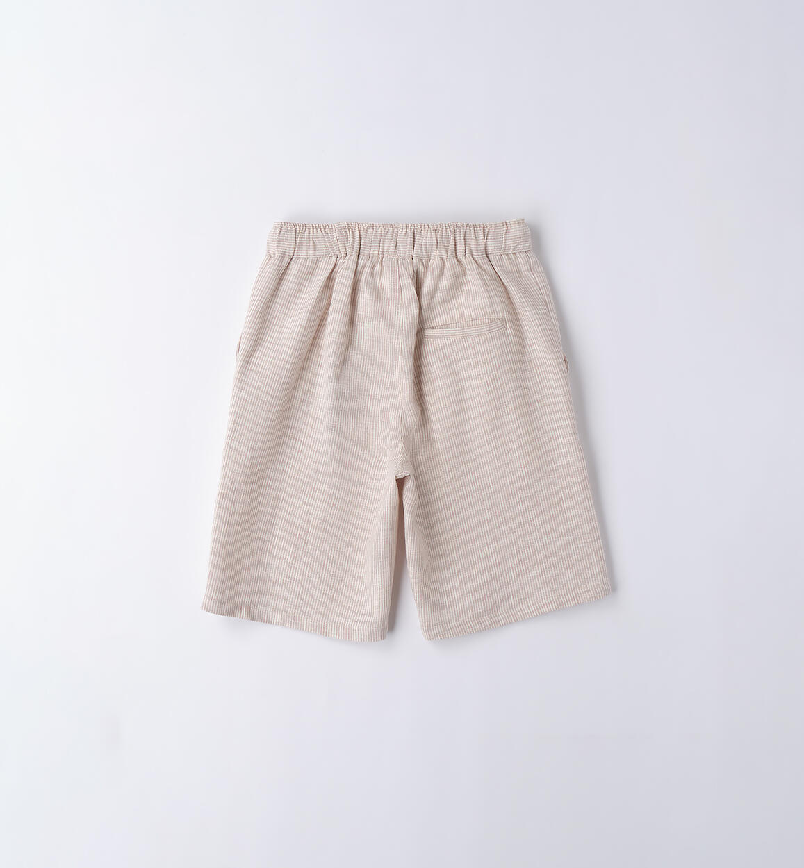 Pantalone corto a righe BEIGE-0436 - 2534B66300