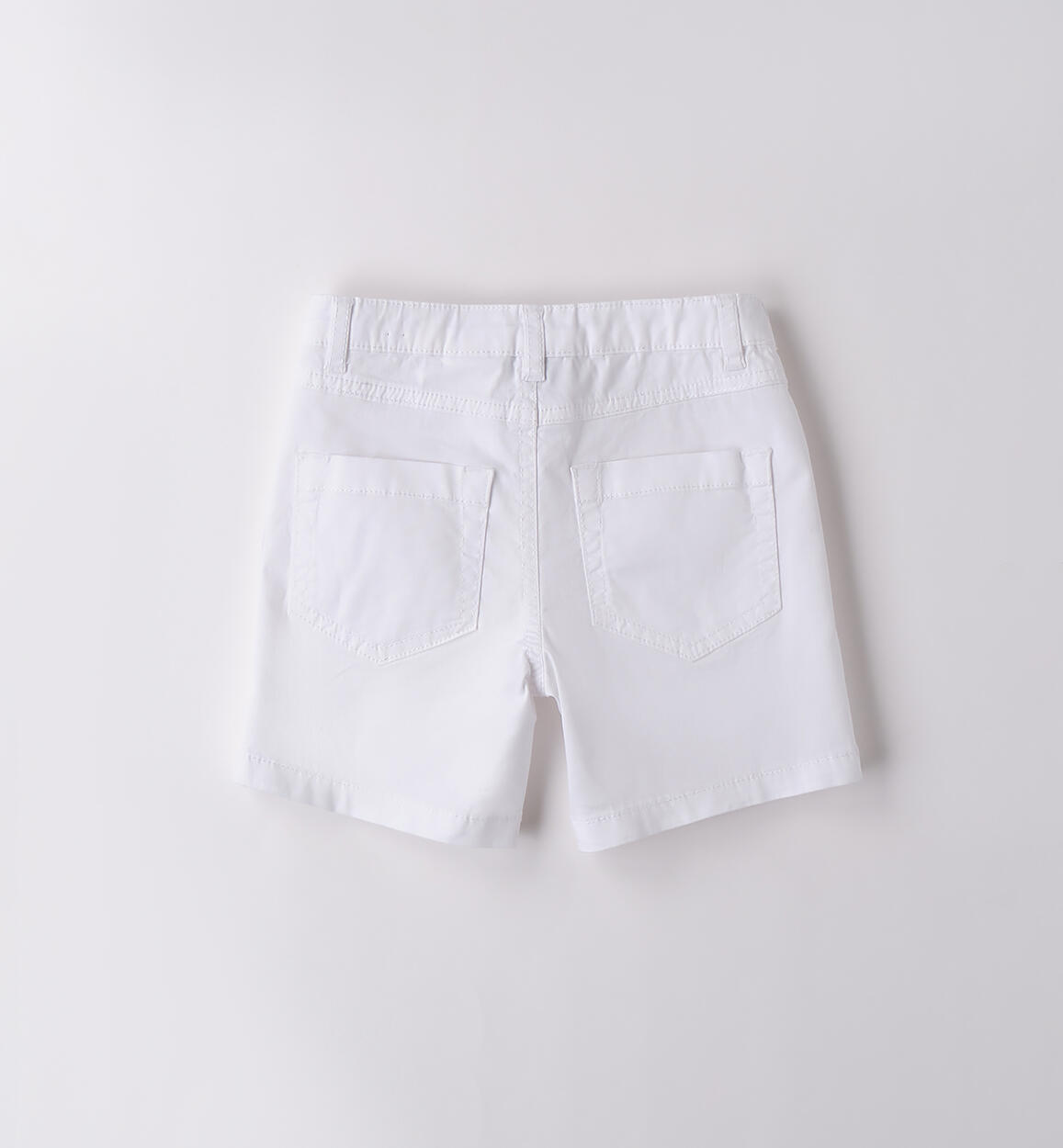 Pantalone corto bambino BIANCO-0113 - 1230B12200
