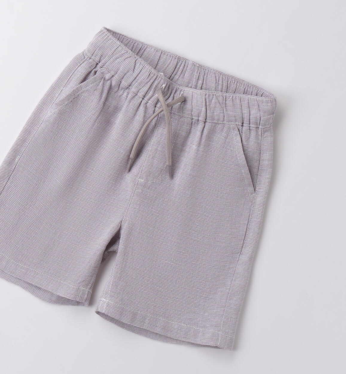 Pantalone corto bambino GRIGIO-0518 - 1234B29800
