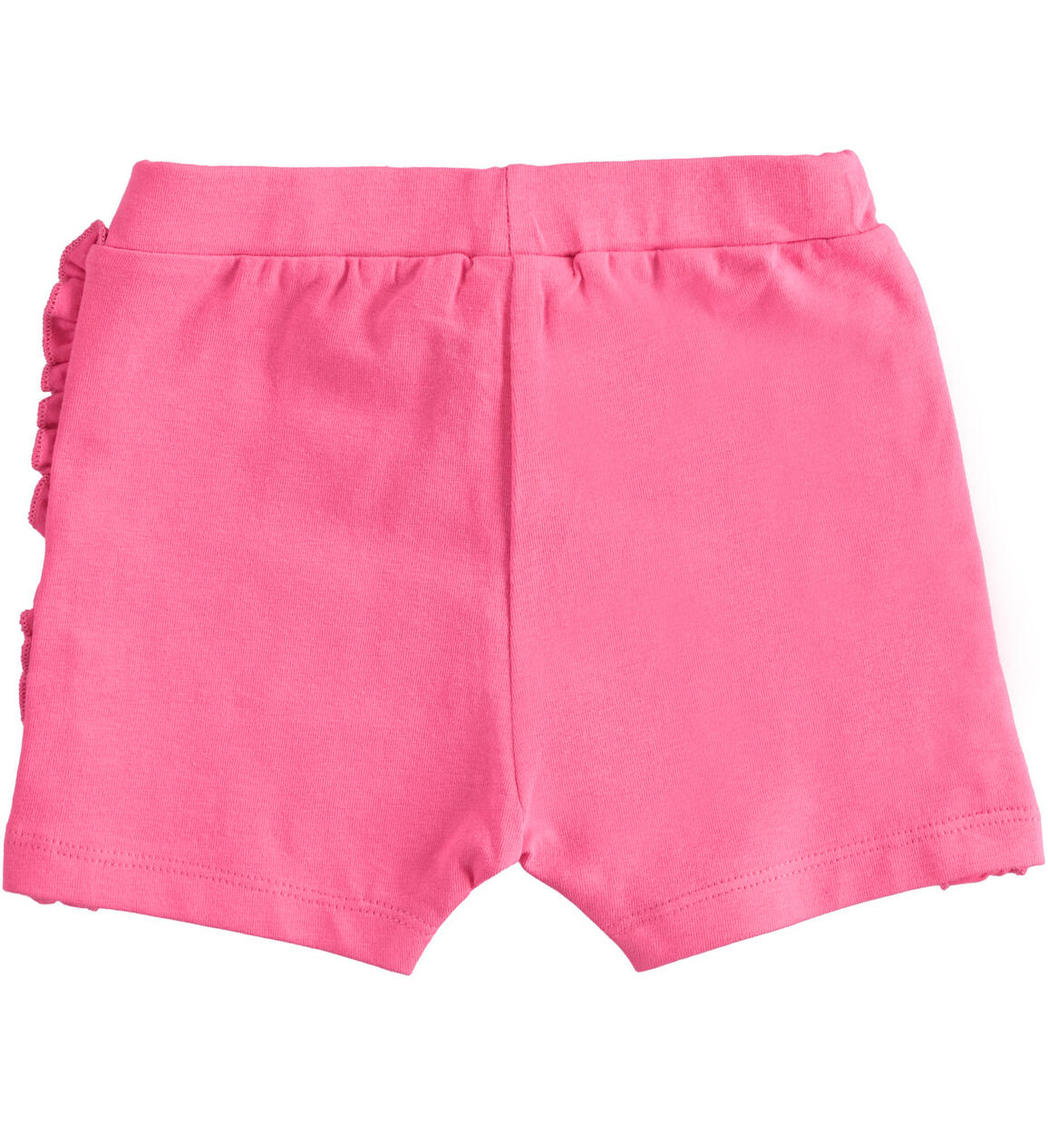 Pantalone corto neonata con ruches ROSA-2427 - 0594464400