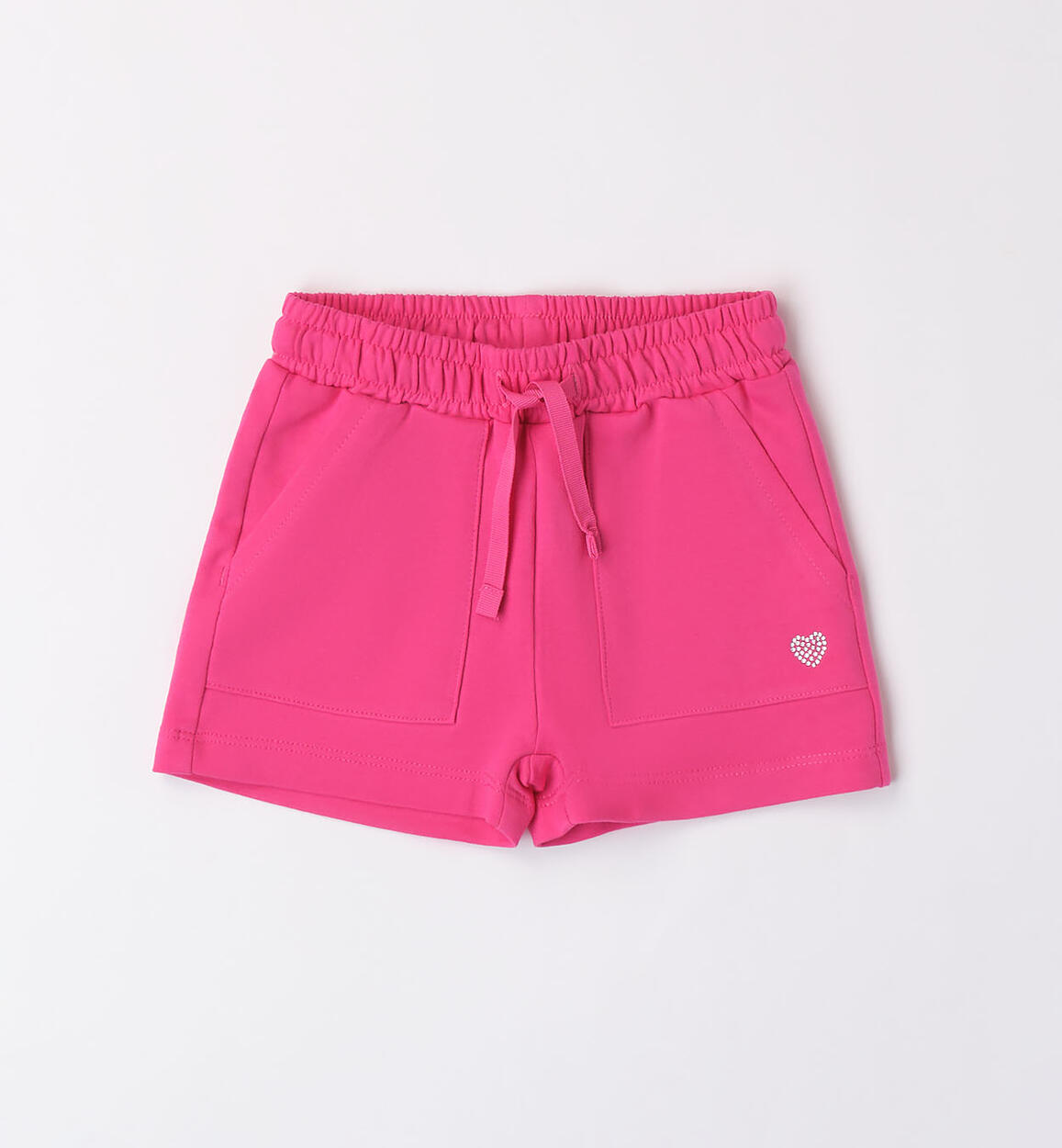 Pantalone corto per bambina FUCSIA iDO