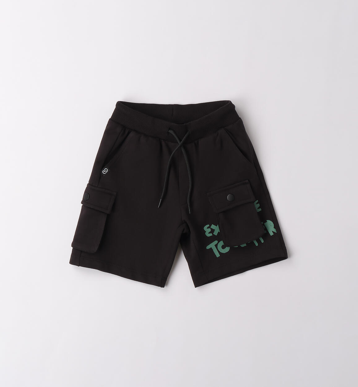 Pantalone corto per bambino NERO Sarabanda