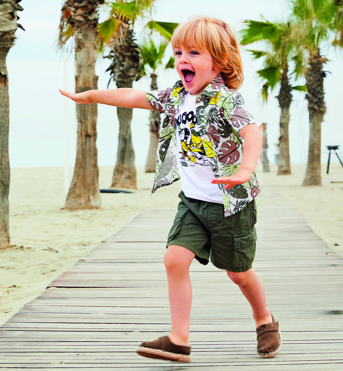 Pantalone corto per bambino VERDE iDO