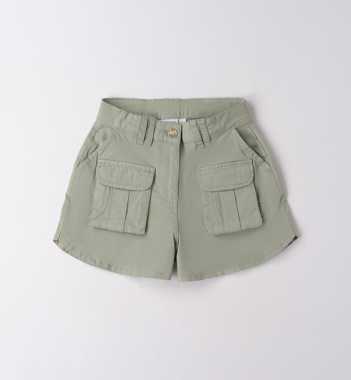 Pantalone corto per ragazza VERDE Sarabanda