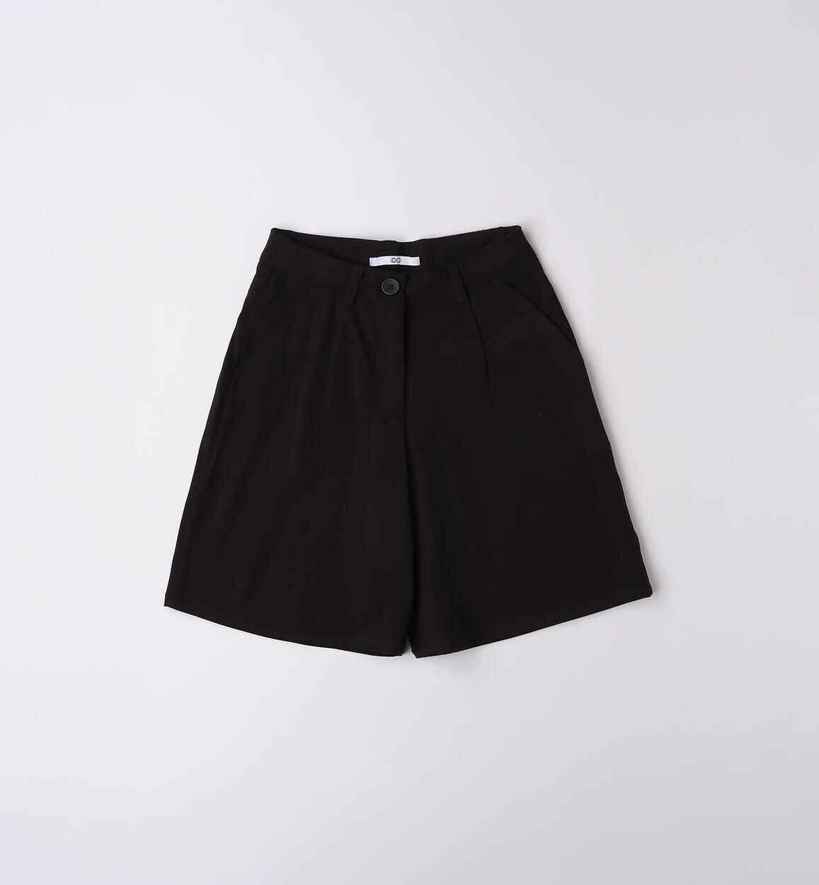 Pantalone corto ragazza NERO iDO