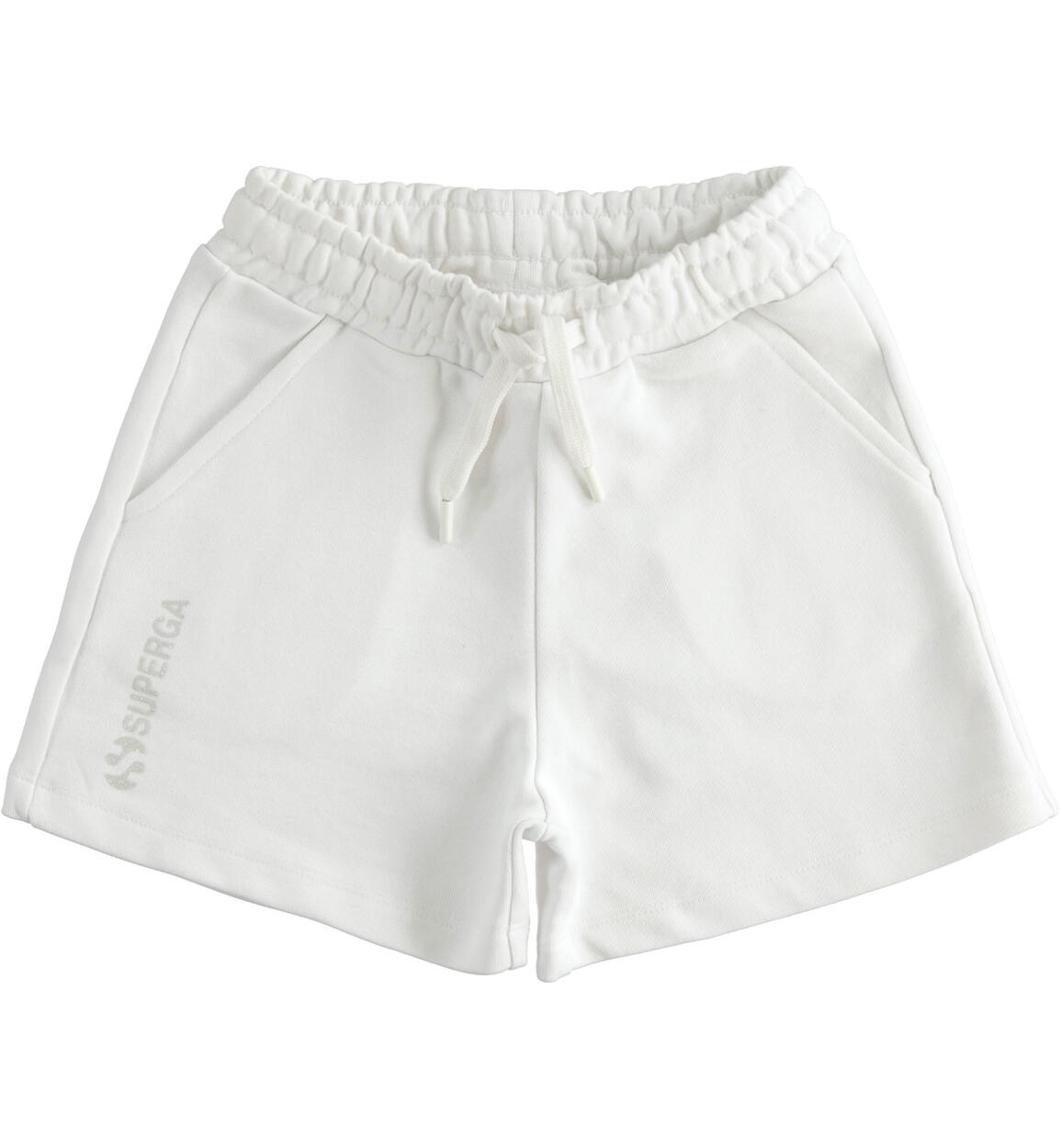 Pantalone corto Superga BIANCO SUPERGA ICON