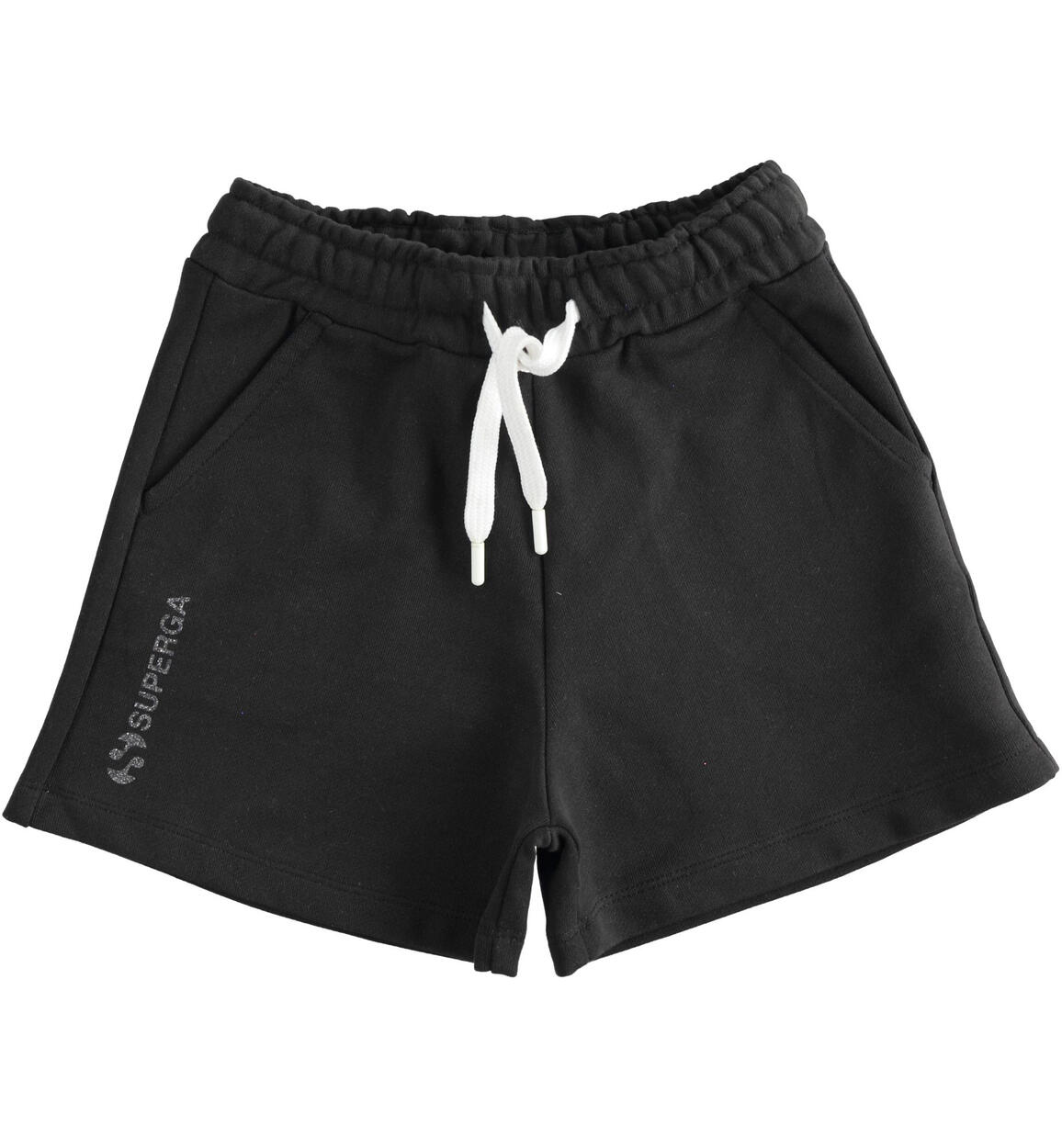 Pantalone corto Superga NERO SUPERGA ICON