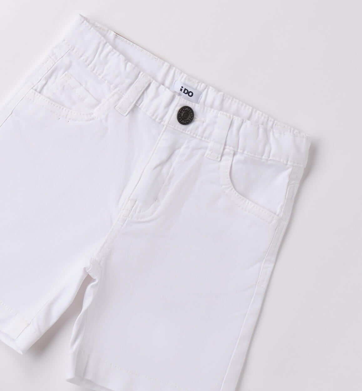 Pantalone da bambino corto BIANCO-0113 - 1234B42300