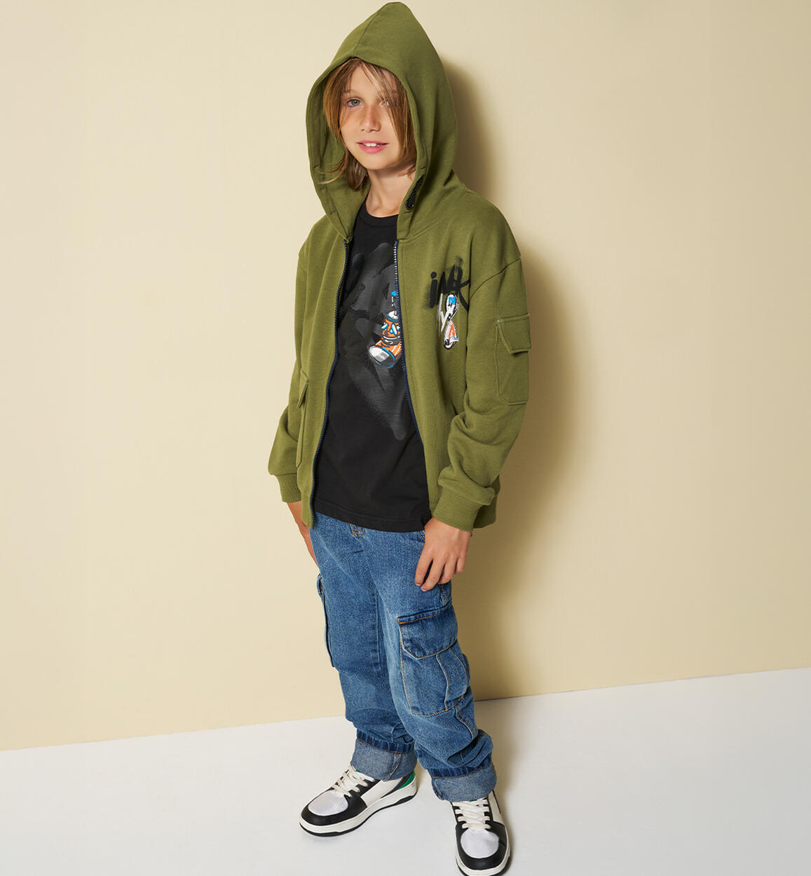 Pantalone di jeans ragazzo BLU Sarabanda