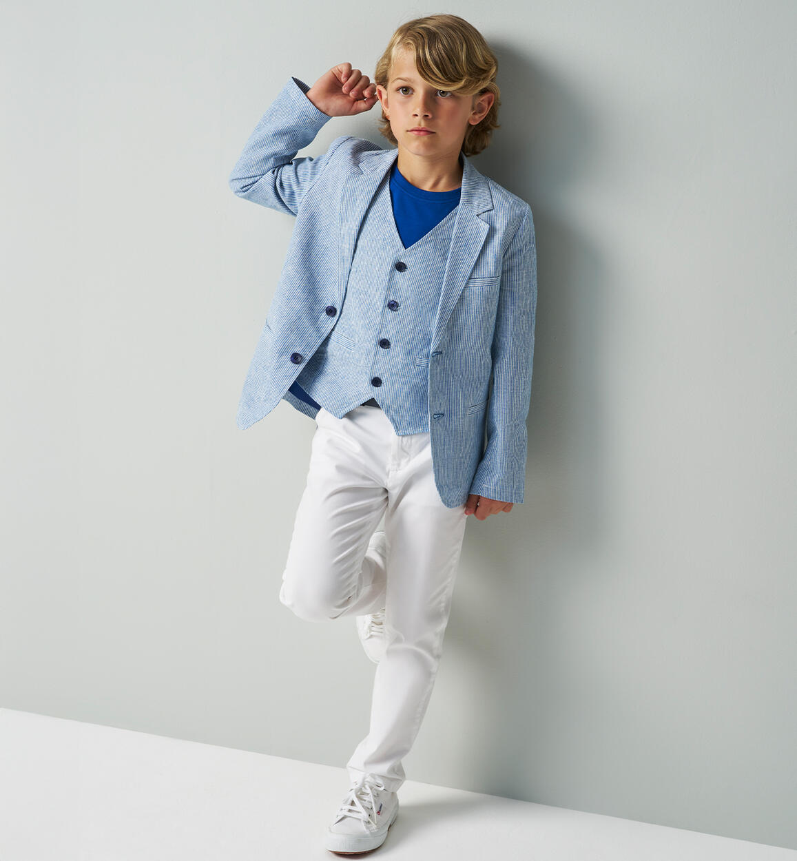 Pantalone iDO da ragazzo BIANCO iDO