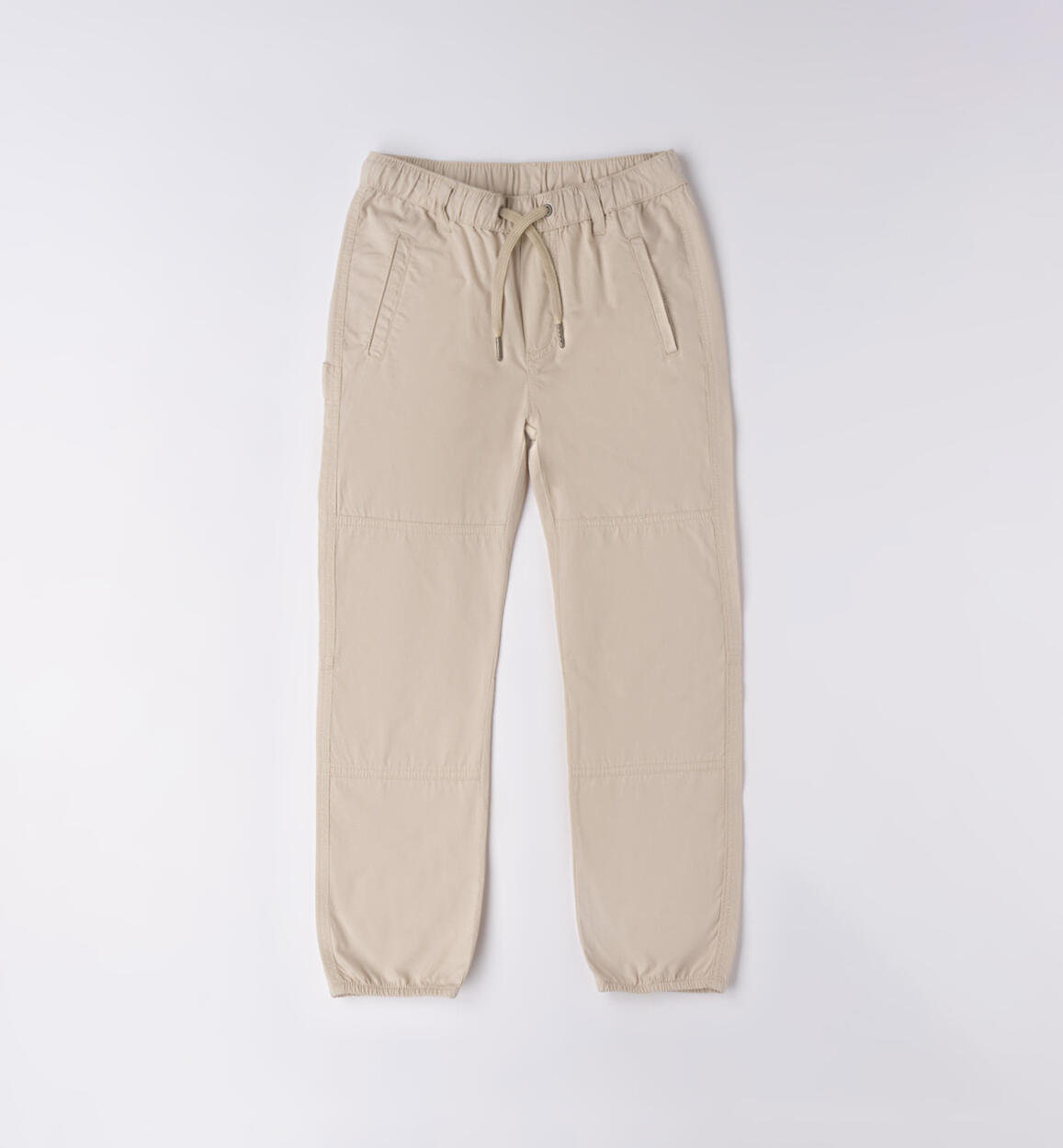 Pantalone joggers ragazzo BEIGE-0435
