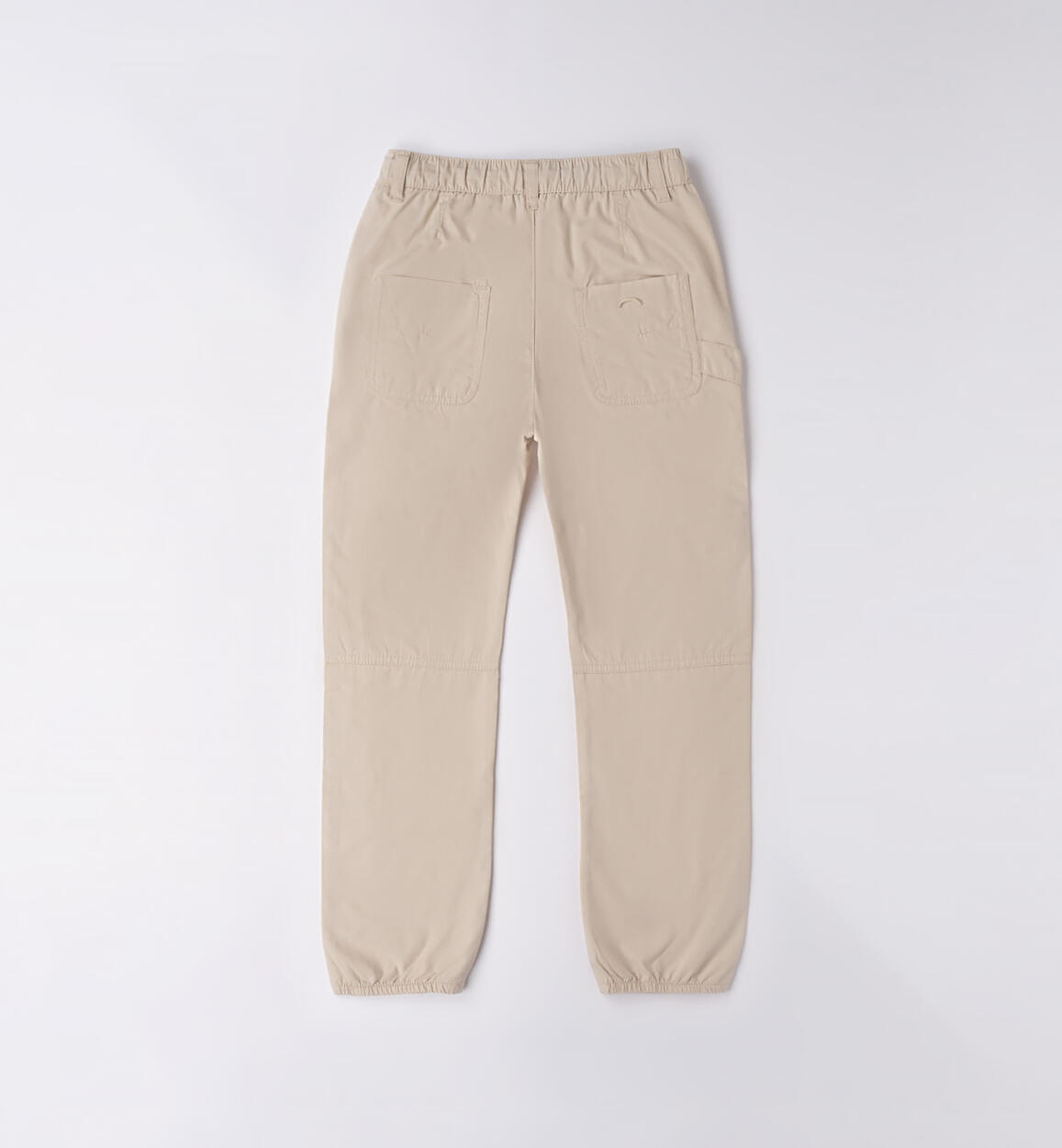 Pantalone joggers ragazzo BEIGE-0435