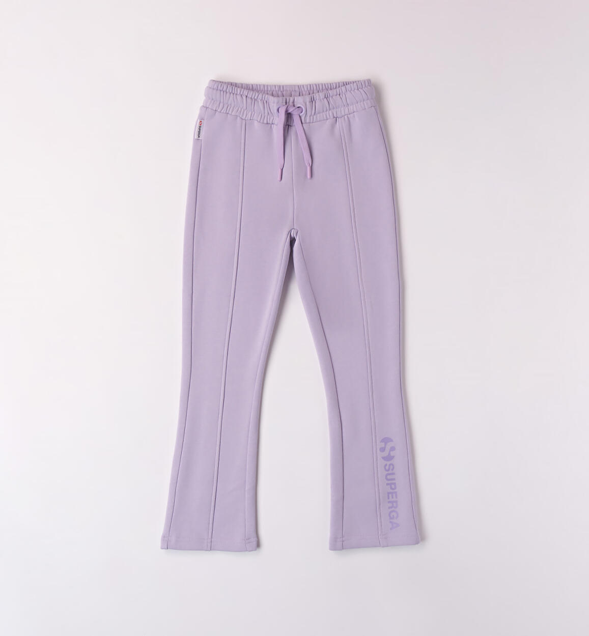 Superga long pants for girls VIOLET SUPERGA