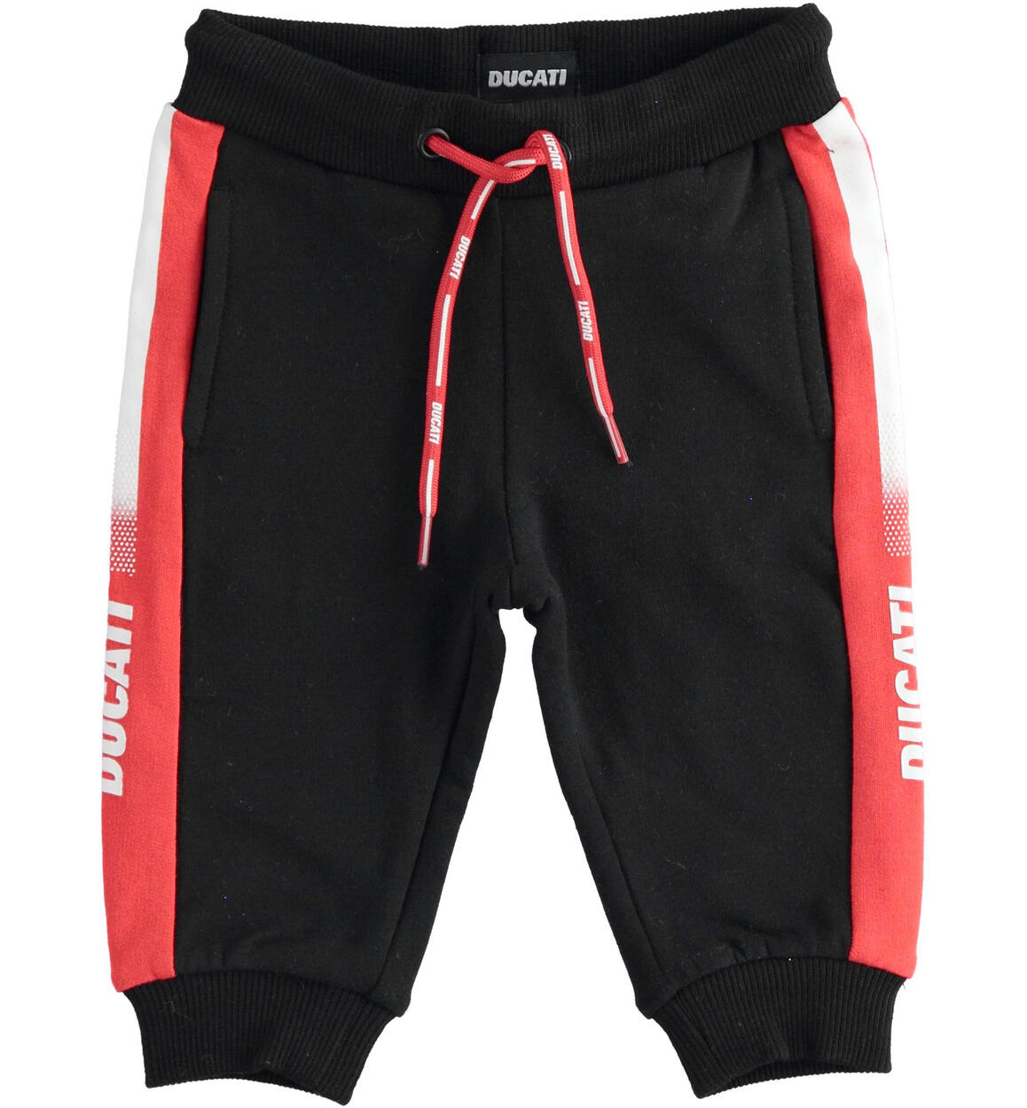 Ducati trousers for baby boys from 3 to 24 months BLACK DUCATI