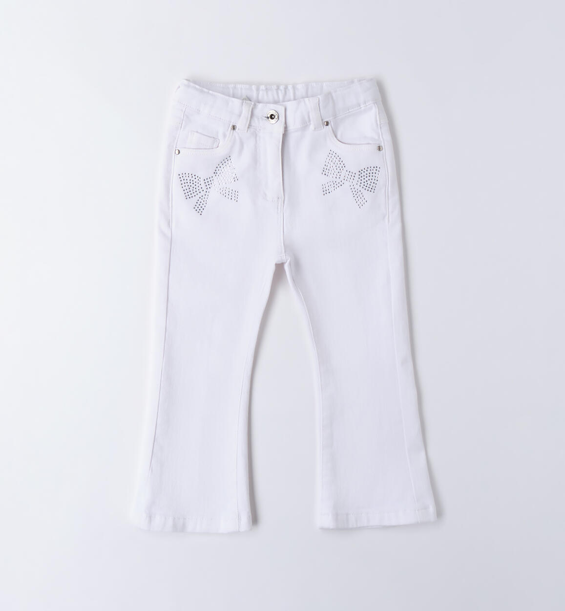 Pantalone per bambina iDO BIANCO-0113 - 1584B37200