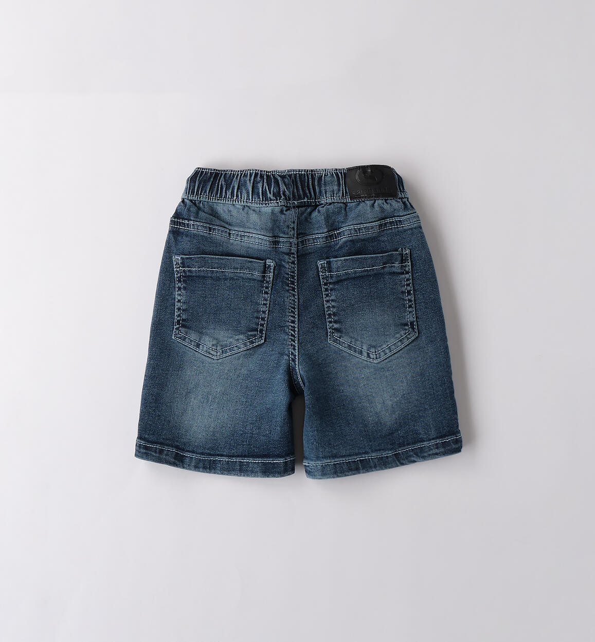 Pantalone per bambino corto STONE WASHED-7450 - 1230B15300