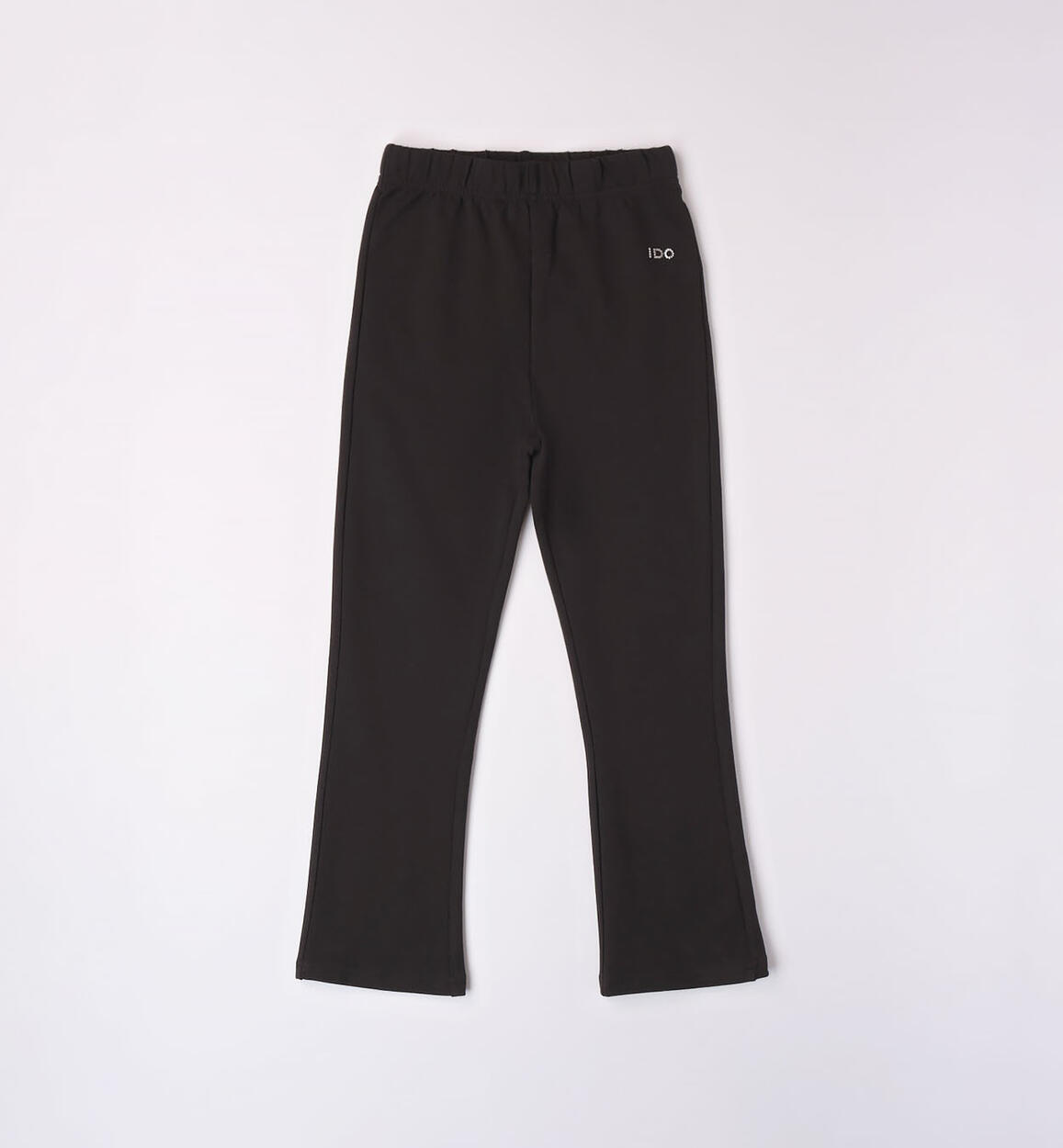 iDO brushed trousers for girls from 8 to 16 years BLACK iDO