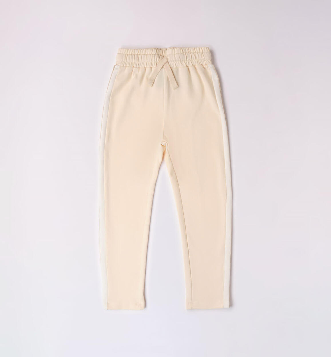 Pantalone per ragazza lurex BEIGE Sarabanda