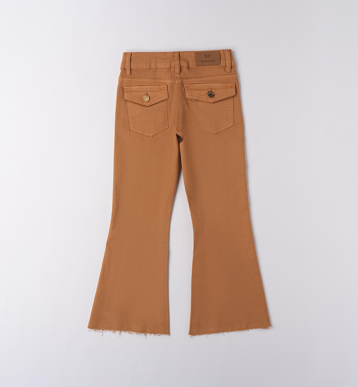 Pantalone per ragazza Sarabanda BEIGE-0727 - 2560F54300