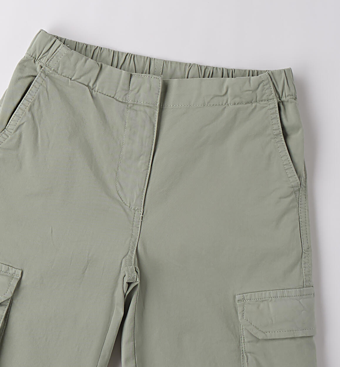 Pantalone per ragazza VERDE MILITARE-4232 - 2560B47300