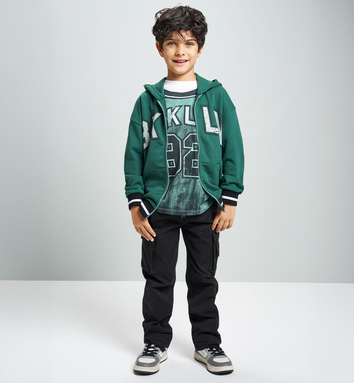 Pantalone per ragazzo NERO iDO