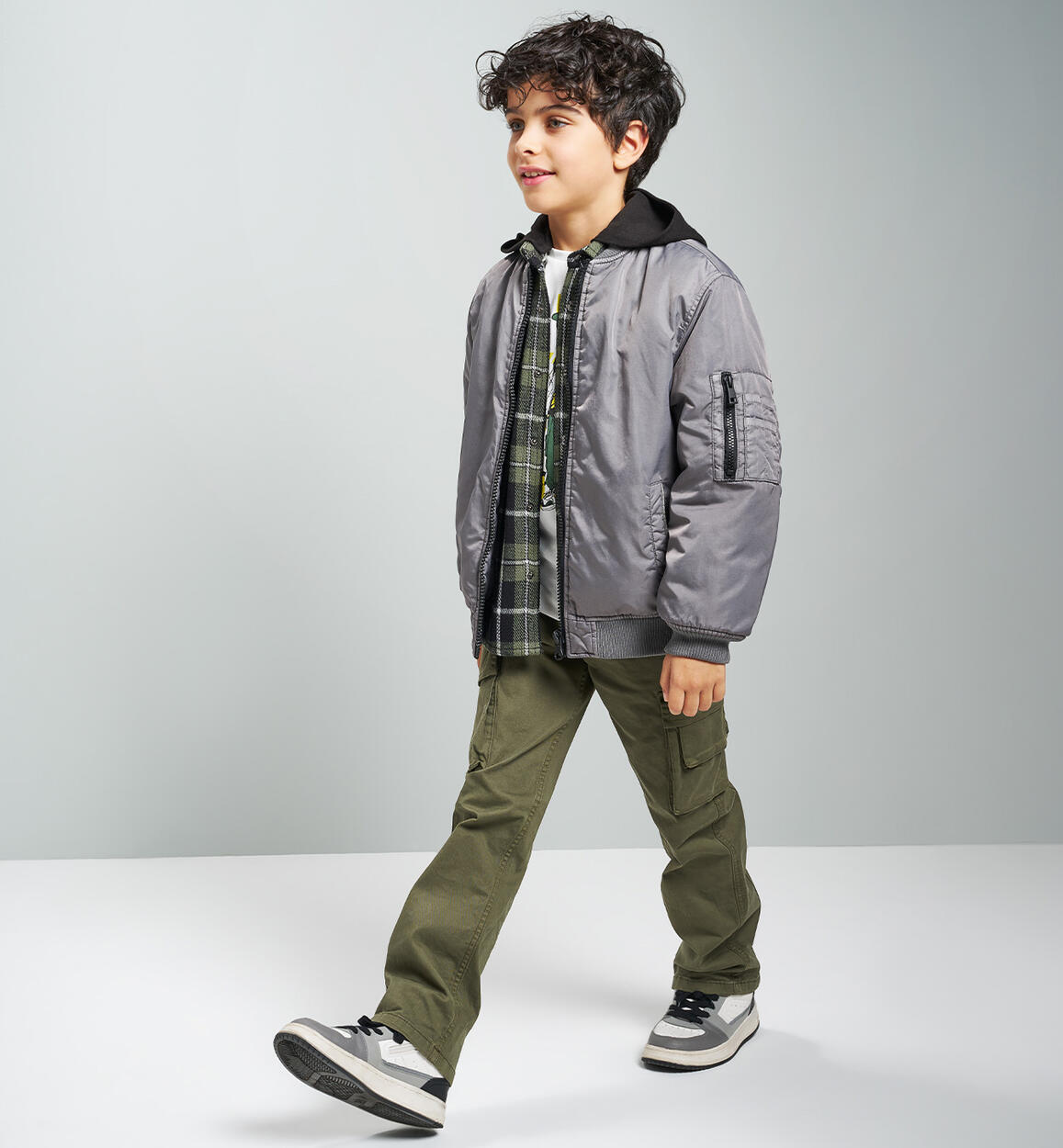 Pantalone per ragazzo VERDE iDO