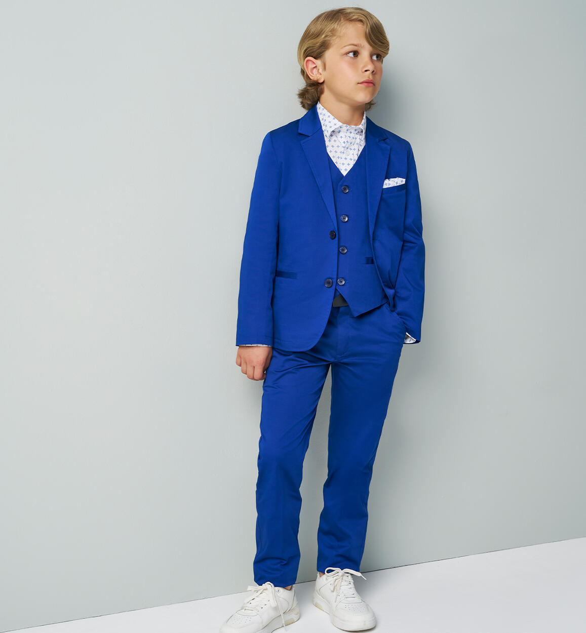 Pantalone ragazzo elegante BLU-3766 - 2524B64000