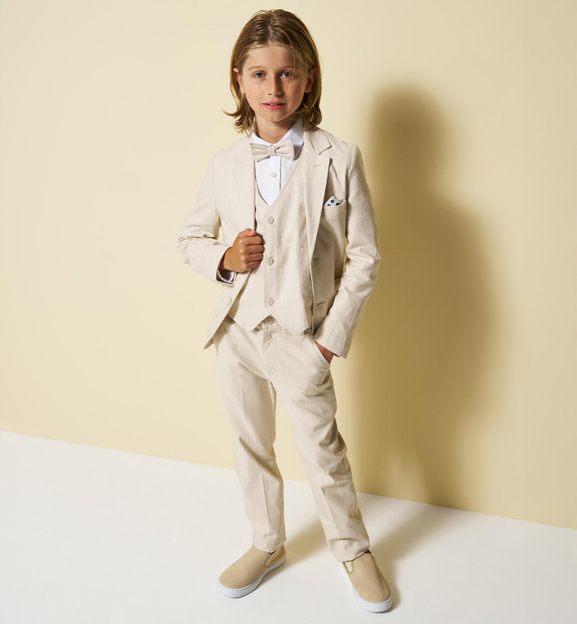 Pantalone Sarabanda ragazzo PANNA Sarabanda