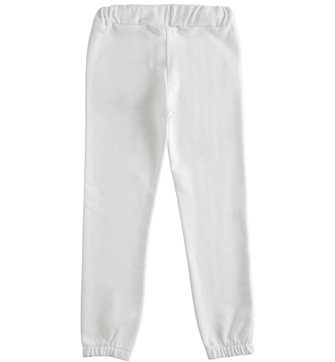 Pantalone sportivo ragazza Superga BIANCO-0261 - 256W418800