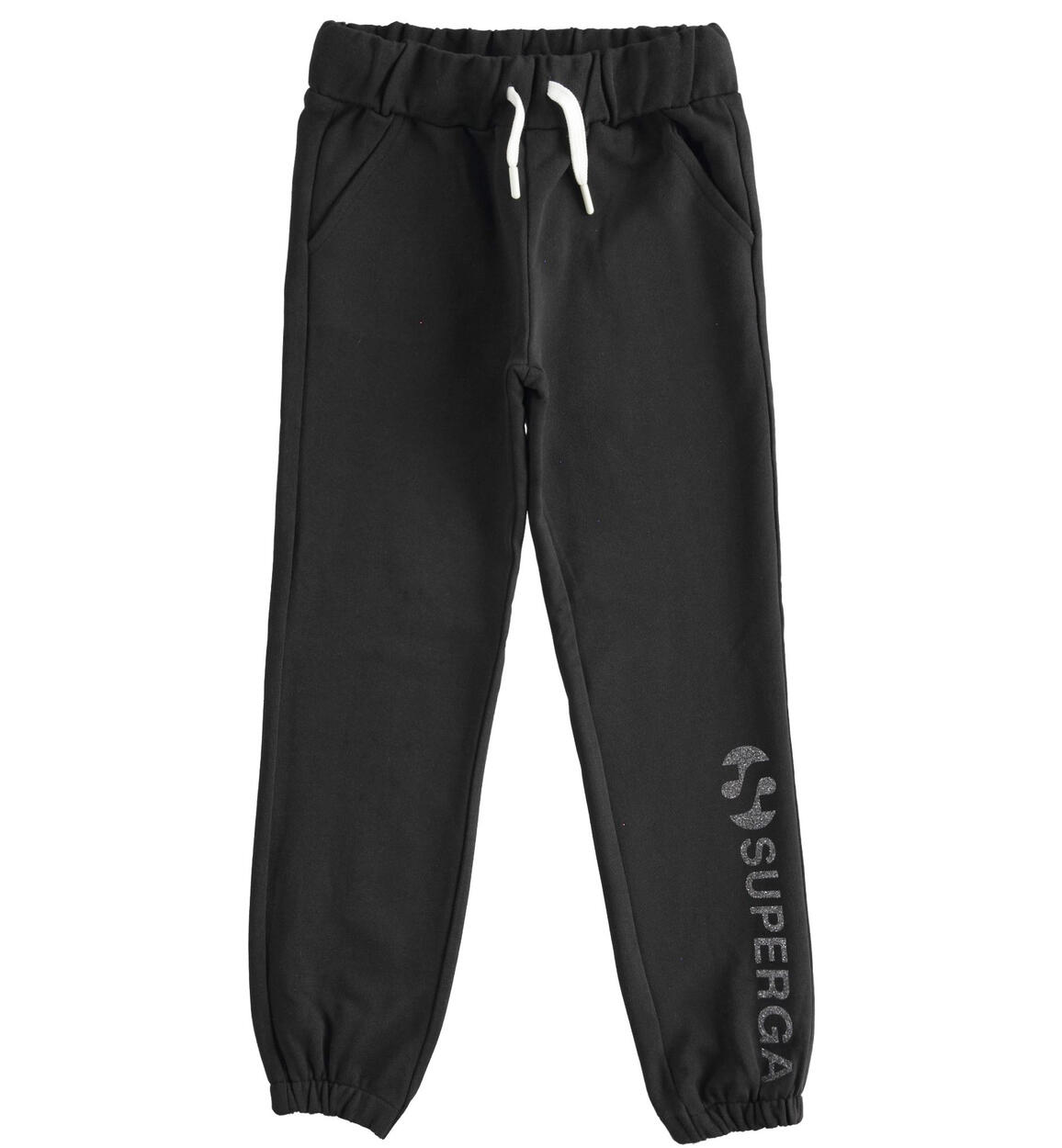 Pantalone sportivo ragazza Superga NERO SUPERGA ICON