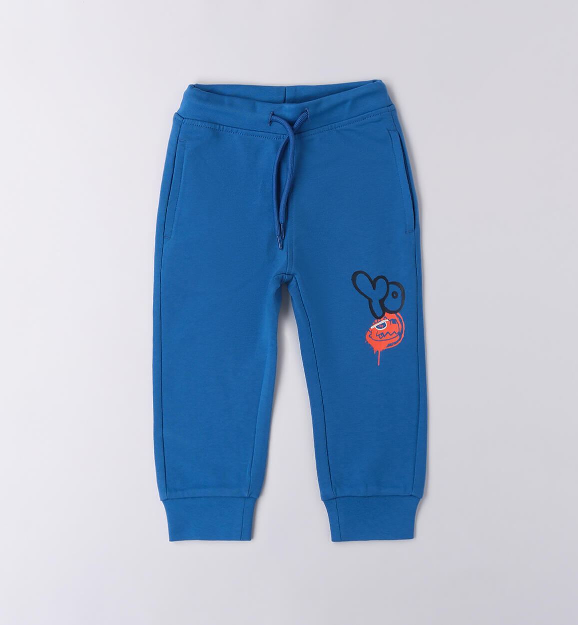 Pantalone tuta da bambino AZZURRO iDO
