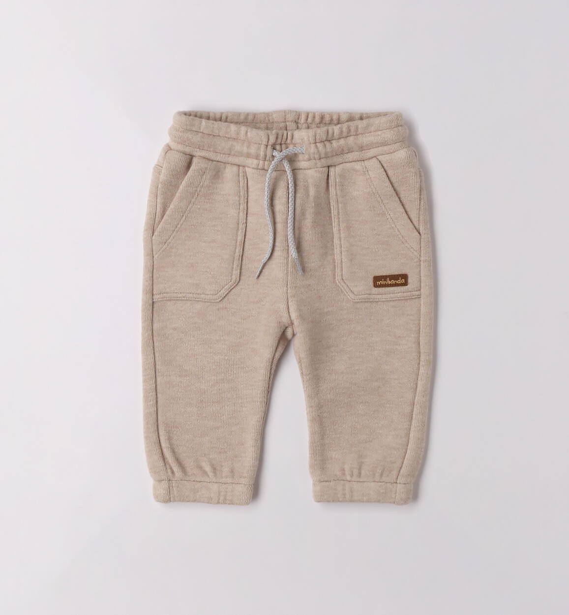 Pantalone tuta neonato BEIGE Minibanda