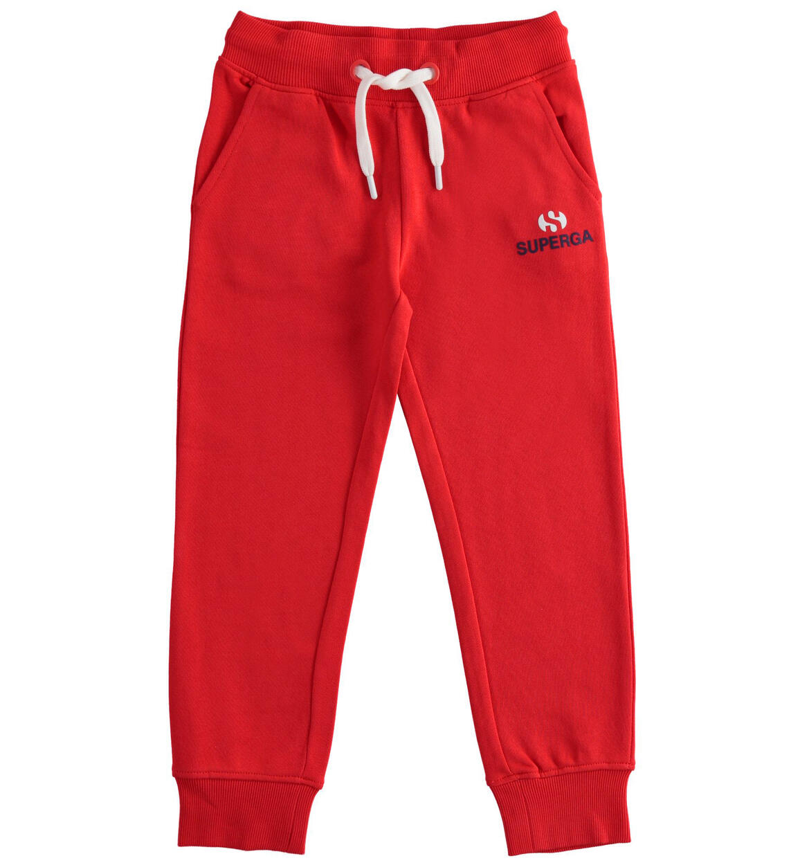 Pantalone tuta Superga 100% cotone ROSSO SUPERGA