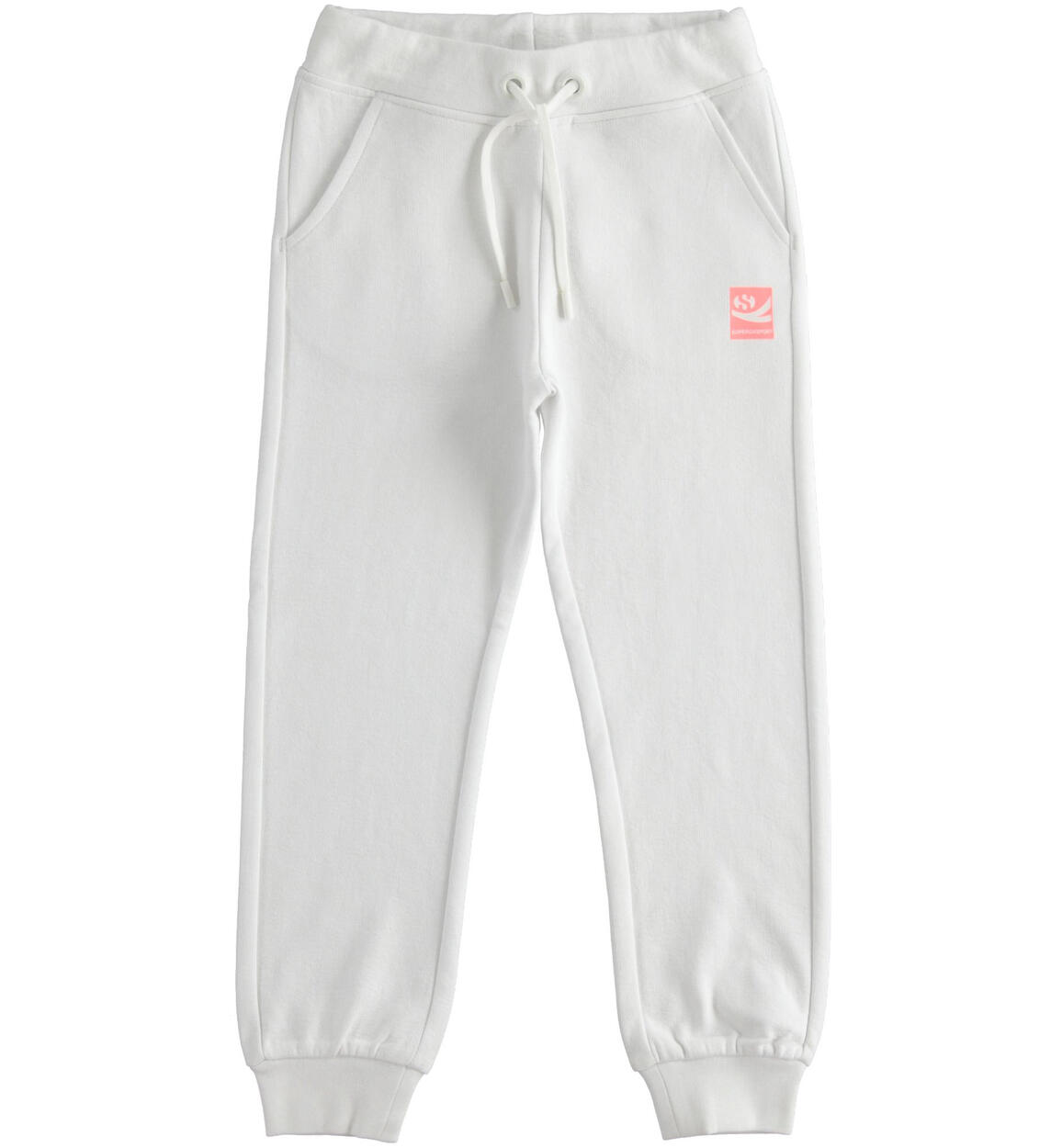 Pantalone tuta Superga per ragazza BIANCO SUPERGA