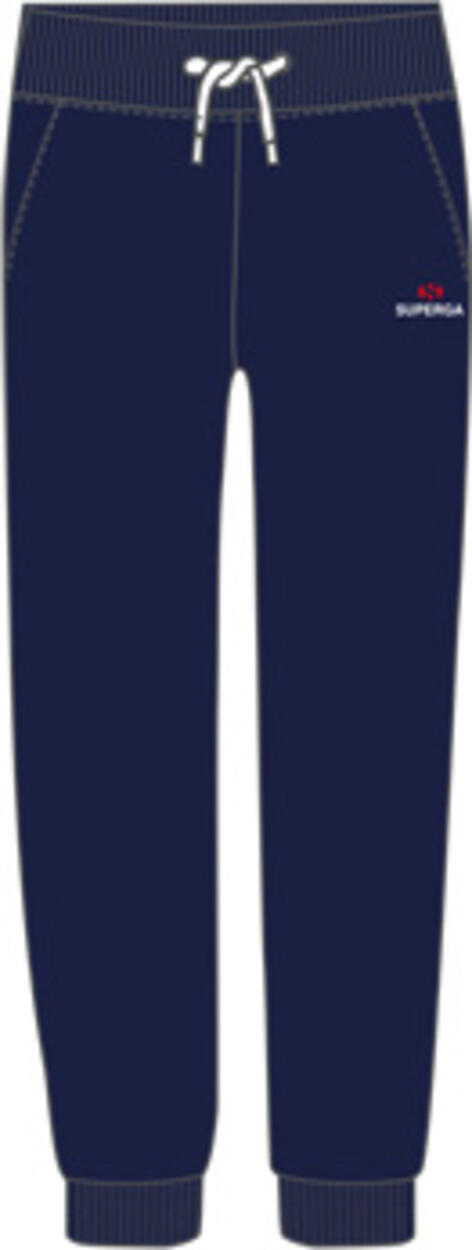 Pantalone tuta unisex 100% cotone BLU SUPERGA