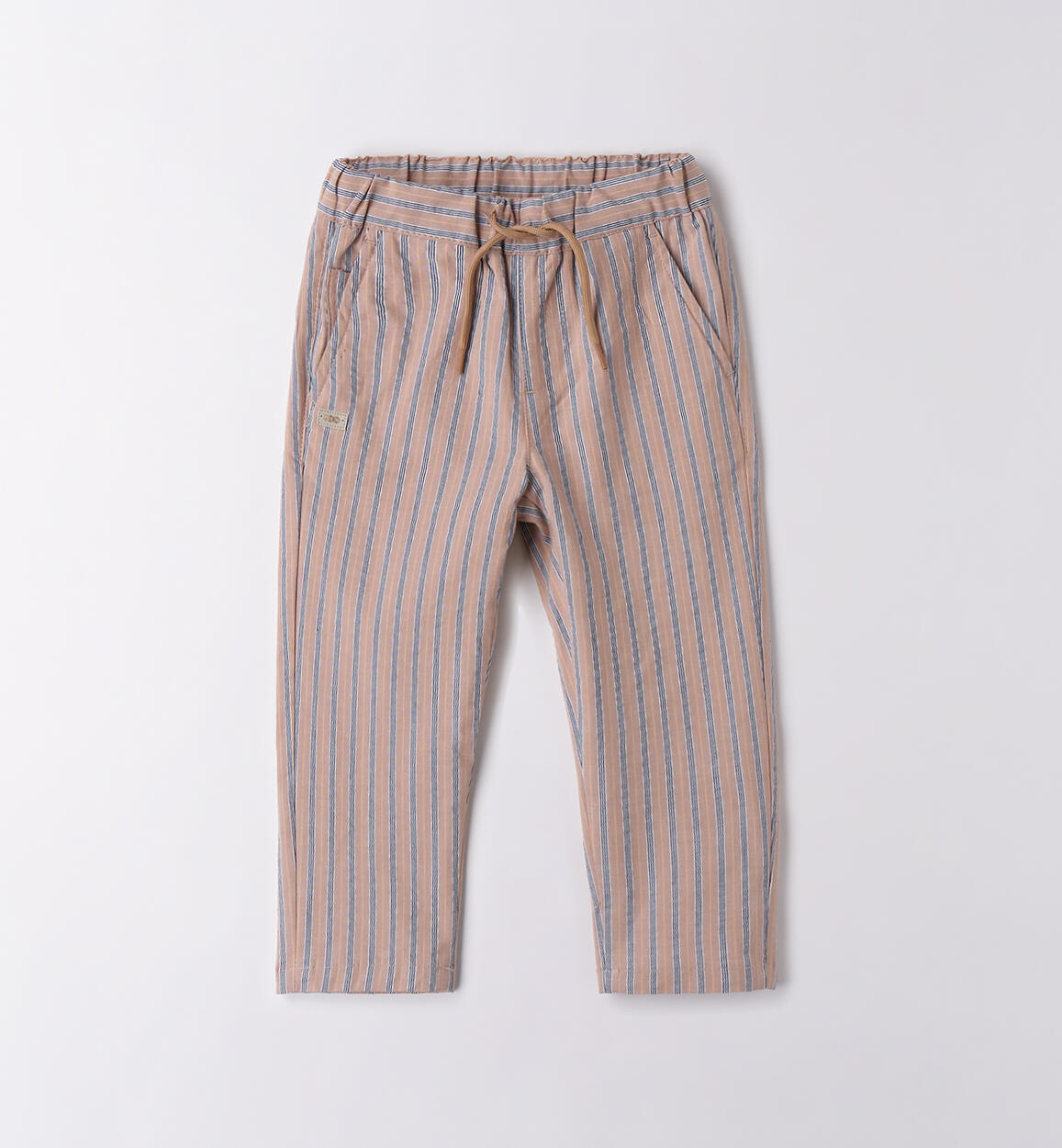 Pantaloni a righe bambino MARRONE iDO